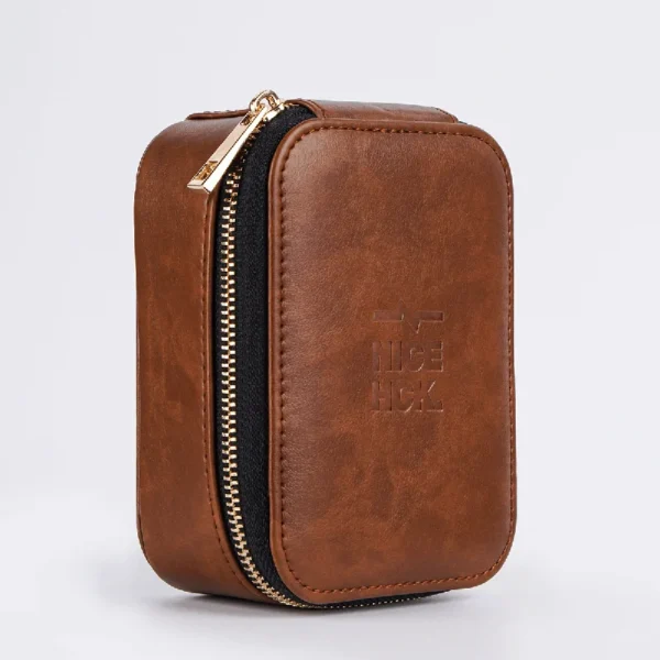 NICEHCK Net Pocket Portable PU Case Large Capacity Zipper Earbud Storage Box Cable Organizer Earphone Accessories