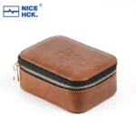 NICEHCK Net Pocket Portable PU Case Large Capacity Zipper Earbud Storage Box Cable Organizer Earphone Accessories