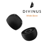 DIVINUS Velvet Wide Bore Silicone Eartips For 4-6mm Nozzle - Price in BD