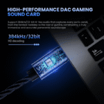EPZ G10 Single Dynamic Driver Gaming In Ear Monitor 3.5mm/DSP - Image 9