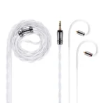 NICEHCK SnowWings Gold-Plated Cable Double-Layer Plating IEM Cable