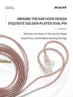 Jcally PJ2 5N OFC Earphone Upgraded Cable With Mic - Image 4