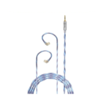 JCALLY JC20 364 Spiral Coil Braided Upgrade Cable with Mic