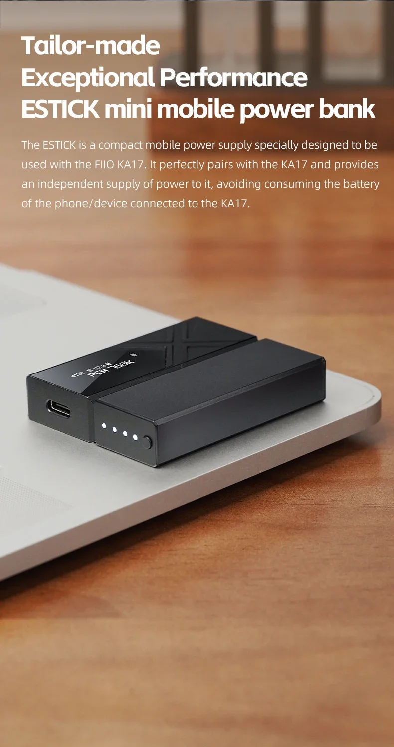 FiiO ESTICK Mini Power Bank For KA17 QX13 hifiheavenbd.com 36