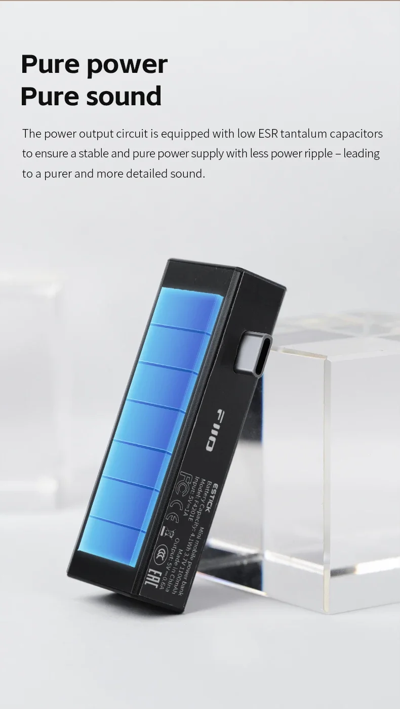 FiiO ESTICK Mini Power Bank For KA17 QX13 hifiheavenbd.com 37